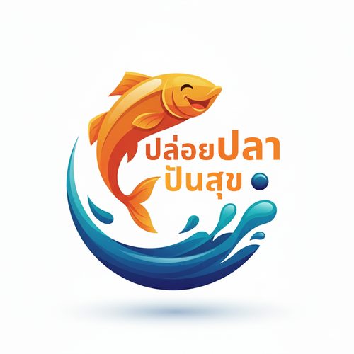 โลโก้ของปล่อยปลาปันสุข