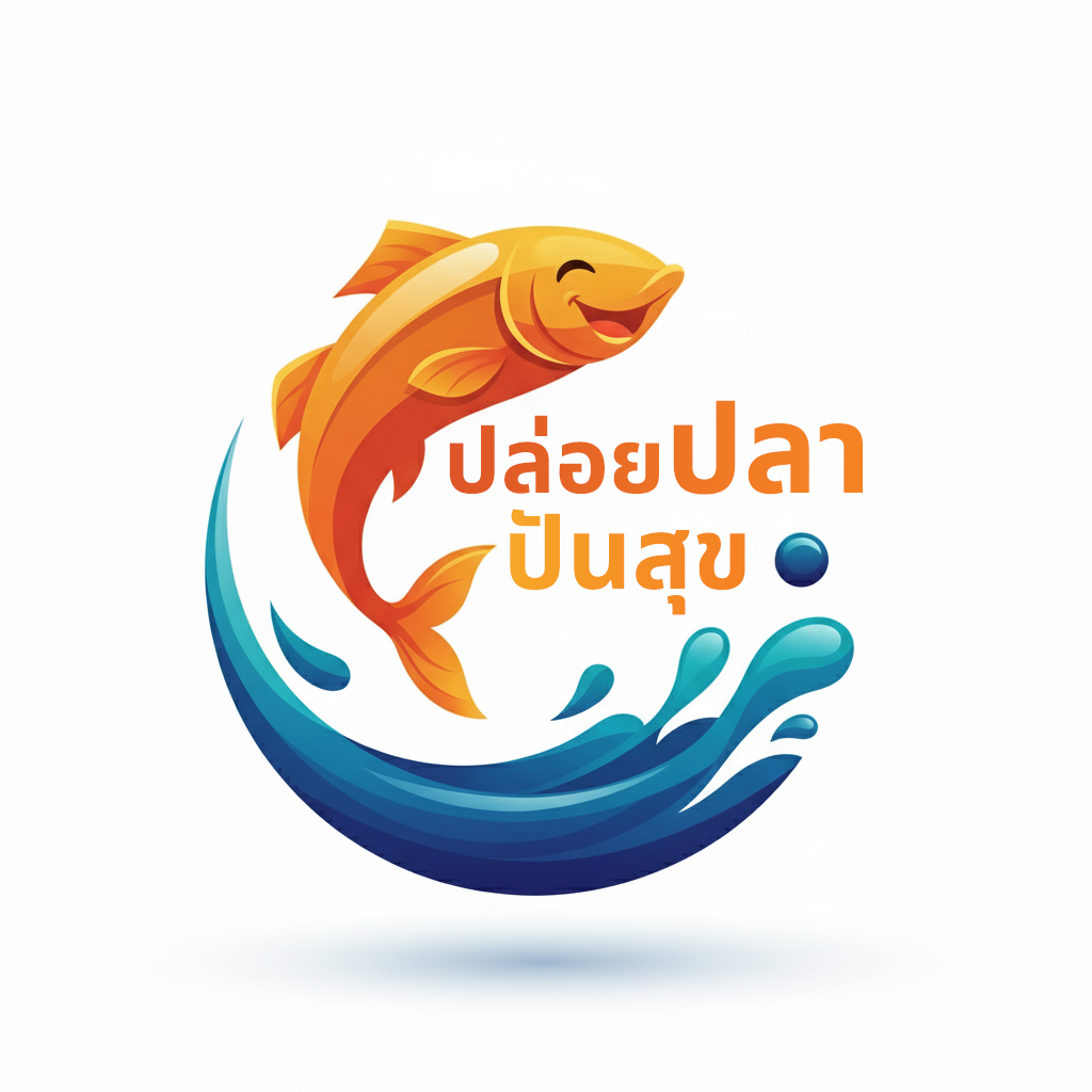 โลโก้ของปล่อยปลาปันสุข